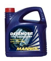 Масло моторное MANNOL STAHLSYNT DEFENDER SAE 10W-40 4л